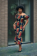 Nomfundo Midi Smocked Dress