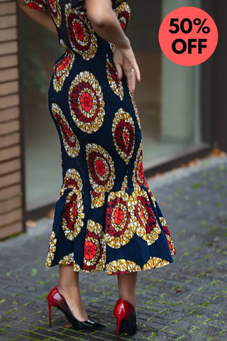 Nomfundo Midi Smocked Dress