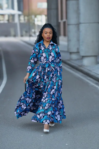 NYLAH BLUE DRESS Dresses