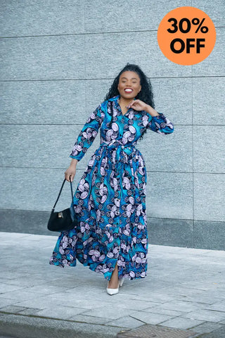 NYLAH BLUE DRESS Dresses