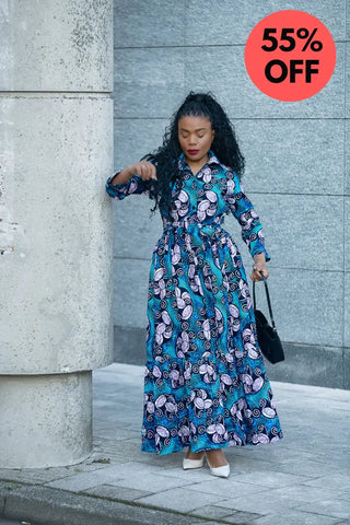 NYLAH BLUE DRESS Dresses