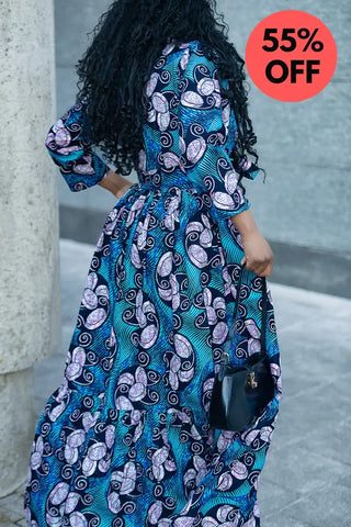 NYLAH BLUE DRESS Dresses