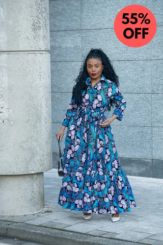 NYLAH BLUE DRESS Dresses