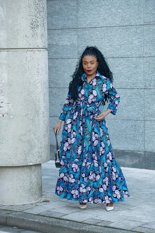 NYLAH BLUE DRESS Dresses