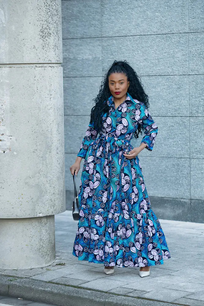 NYLAH BLUE DRESS Dresses