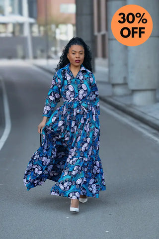 NYLAH BLUE DRESS Dresses