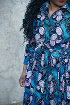 NYLAH BLUE DRESS Dresses