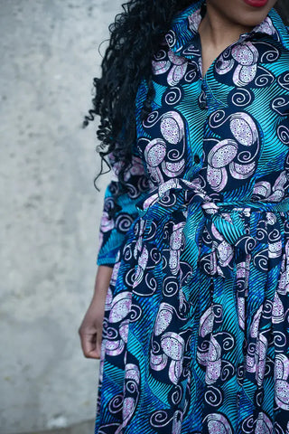 NYLAH BLUE DRESS Dresses