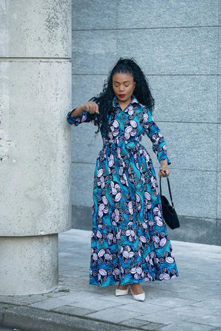 NYLAH BLUE DRESS Dresses