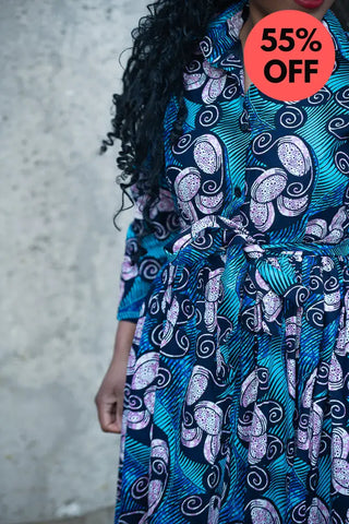 NYLAH BLUE DRESS Dresses