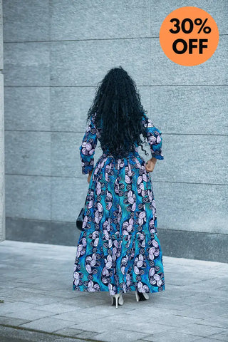 NYLAH BLUE DRESS Dresses