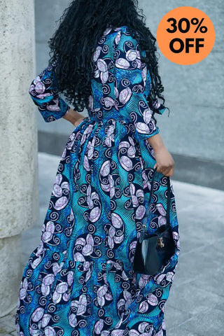 NYLAH BLUE DRESS Dresses