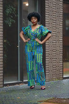 Odette Blue Jumpsuit Apparel & Accessories