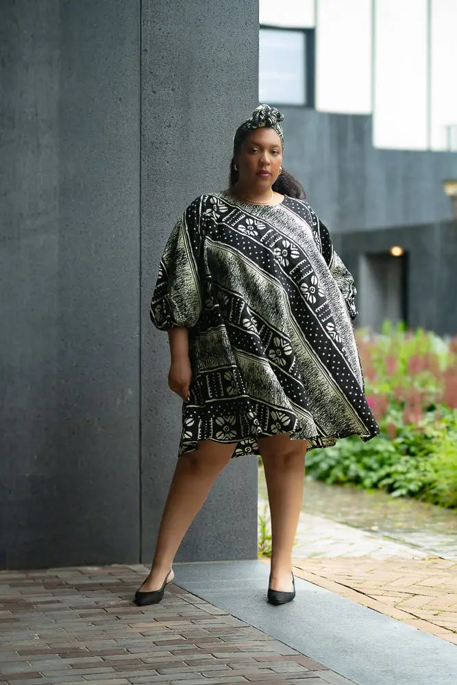 Oseye Tribal Print Dress Women’s Dress