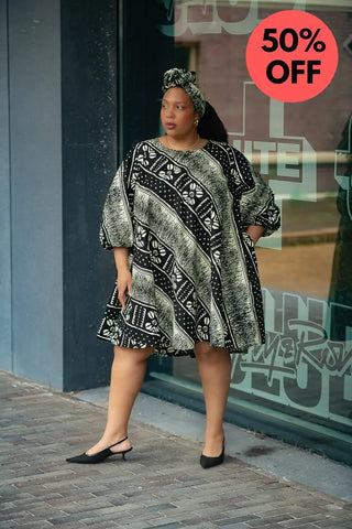 Oseye Tribal Print Dress Women’s Dress