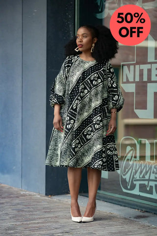 Oseye Tribal Print Dress Women’s Dress