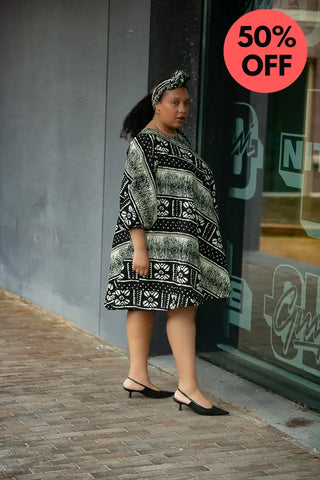 Oseye Tribal Print Dress Women’s Dress