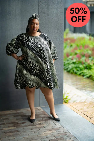 Oseye Tribal Print Dress Women’s Dress