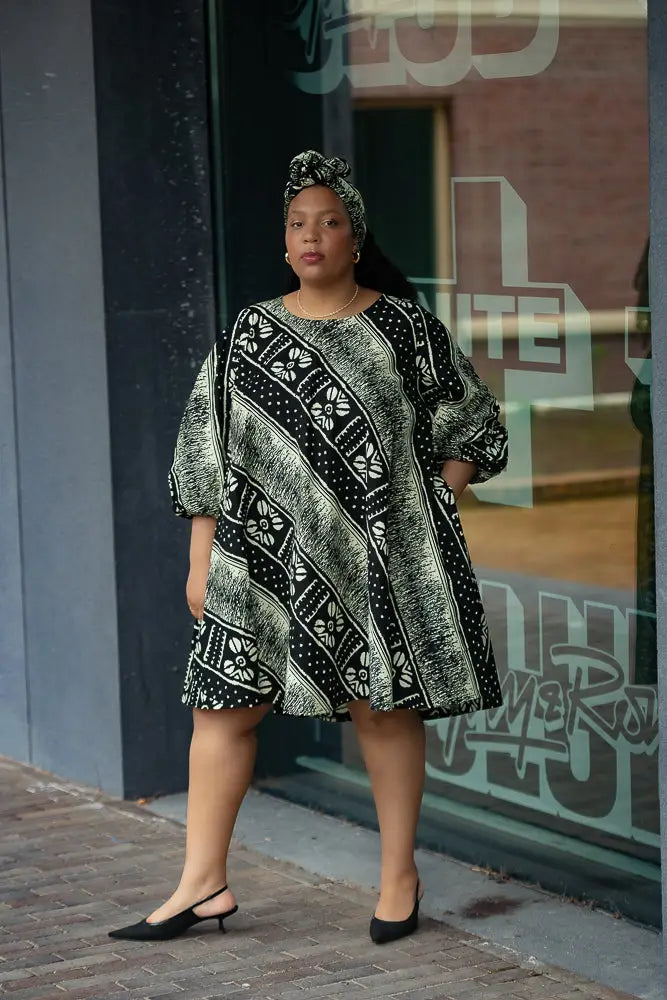 Oseye Tribal Print Dress Women’s Dress