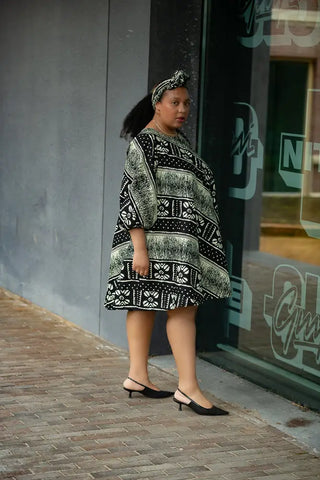 Oseye Tribal Print Dress Women’s Dress