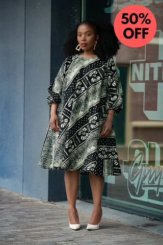 Oseye Tribal Print Dress Women’s Dress