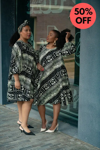 Oseye Tribal Print Dress Women’s Dress