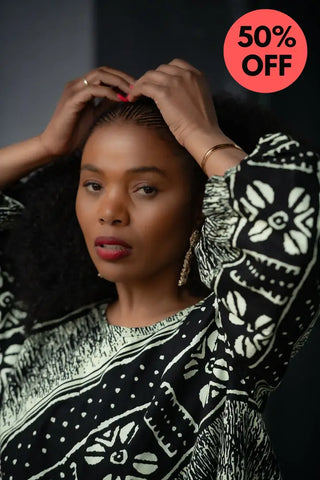 Oseye Tribal Print Dress Women’s Dress