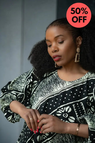 Oseye Tribal Print Dress Women’s Dress