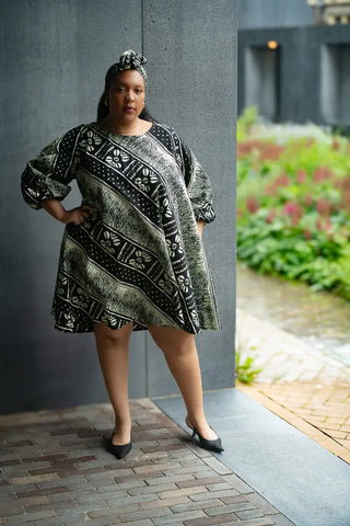 Oseye Tribal Print Dress Women’s Dress