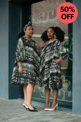 Oseye Tribal Print Dress Women’s Dress