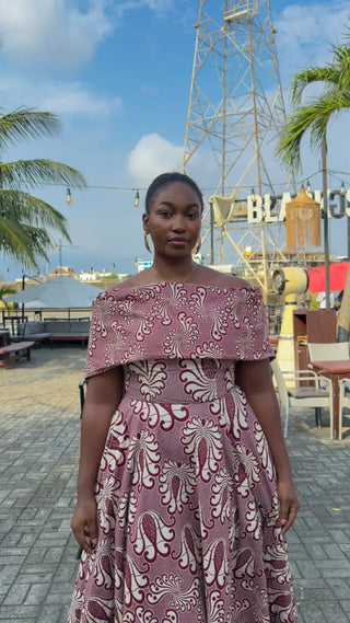 OYIN PINK MIDI DRESS Women’s Dress