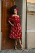 Oyin Red And Yellow Dress Dresses