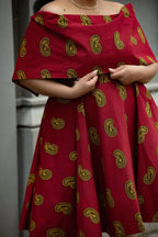 Oyin Red And Yellow Dress Dresses