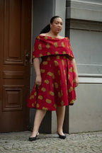 Oyin Red And Yellow Dress Dresses