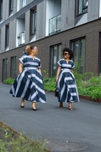 PRE-ORDER PEJU WHITE AND BLACK DRESS Women’s Dress