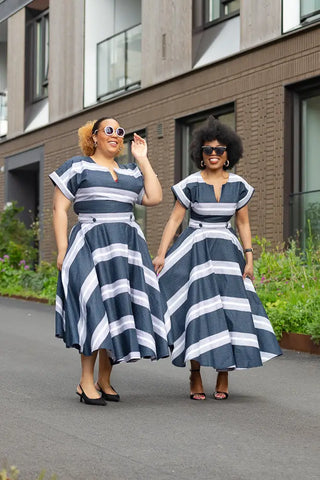 PRE-ORDER PEJU WHITE AND BLACK DRESS Women’s Dress