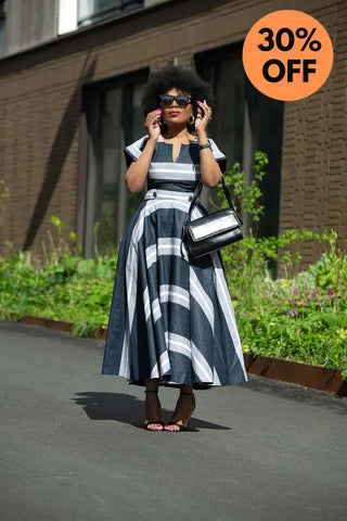 PRE-ORDER PEJU WHITE AND BLACK DRESS Women’s Dress