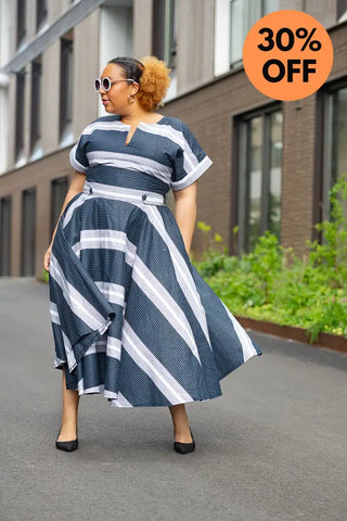 PRE-ORDER PEJU WHITE AND BLACK DRESS Women’s Dress