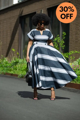 PRE-ORDER PEJU WHITE AND BLACK DRESS Women’s Dress