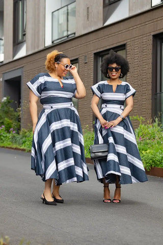 PRE-ORDER PEJU WHITE AND BLACK DRESS Women’s Dress