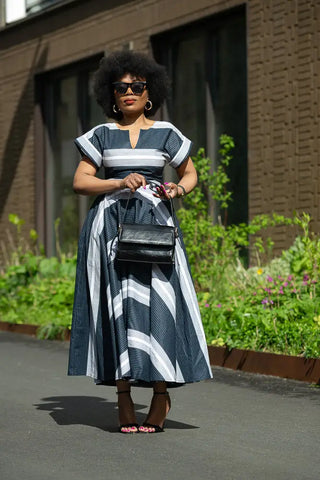 PRE-ORDER PEJU WHITE AND BLACK DRESS Women’s Dress