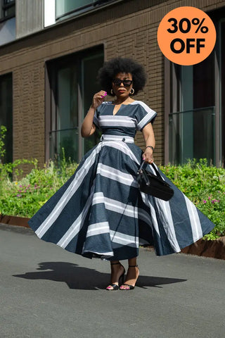 PRE-ORDER PEJU WHITE AND BLACK DRESS Women’s Dress