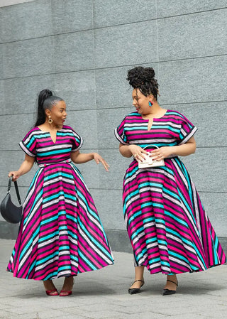 PEJU BLUE AND PINK DRESS Women’s Dress