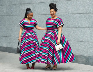 PEJU BLUE AND PINK DRESS Women’s Dress