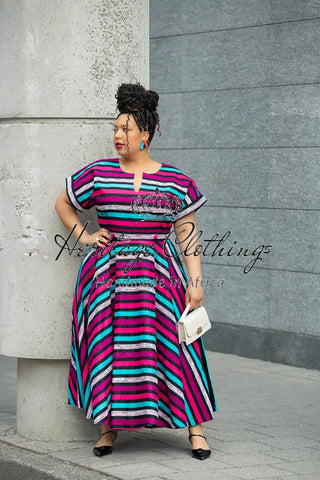 PEJU BLUE AND PINK DRESS Women’s Dress