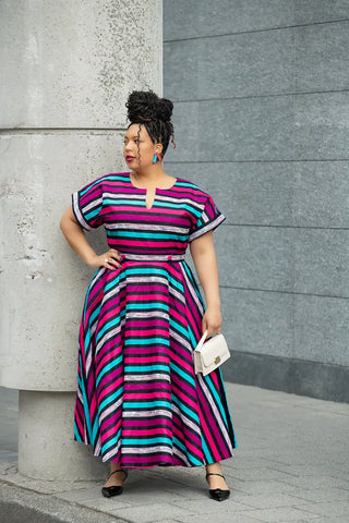 PEJU BLUE AND PINK DRESS Women’s Dress