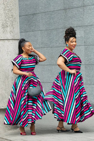 PEJU BLUE AND PINK DRESS Women’s Dress