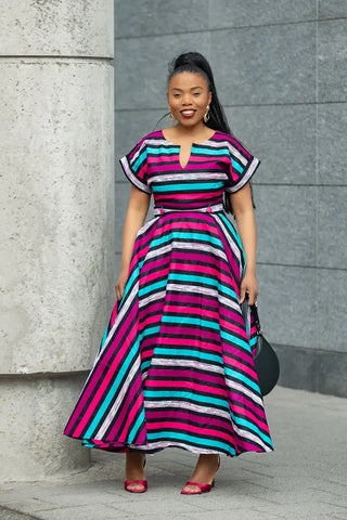 PEJU BLUE AND PINK DRESS Women’s Dress