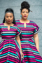 PEJU BLUE AND PINK DRESS Women’s Dress
