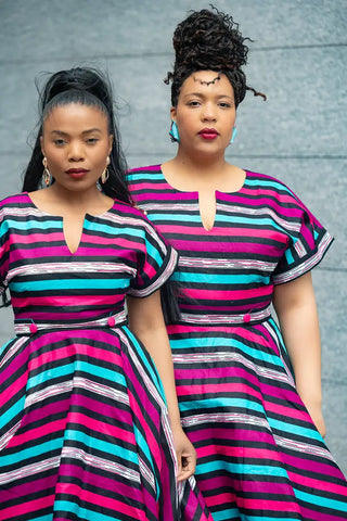 PEJU BLUE AND PINK DRESS Women’s Dress